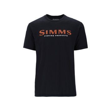 Футболка Simms Logo T-Shirt Jet Black S (12803-1292-20) 2311481 фото