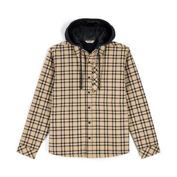 Сорочка Simms Coldweather Hooded Shacket Wakemup Plaid: Cork XL (14050-1364-50) 2336366 фото