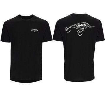 Футболка Simms Square Bill T-Shirt Black L (14096-001-40) 2272657 фото