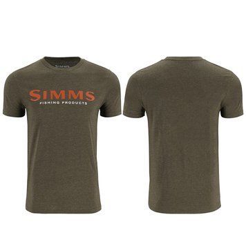 Футболка Simms Logo T-Shirt Loden Heather XL (12803-1274-50) 2300869 фото