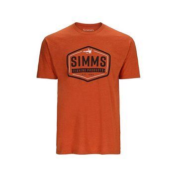 Футболка Simms Fly Patch T-Shirt Adobe Heather XL (14095-799-50) 2272650 фото