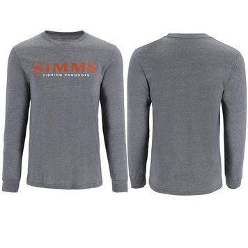 Реглан Simms Logo Shirt LS Athletic Heather XXL (13626-1099-60) 2300826 фото