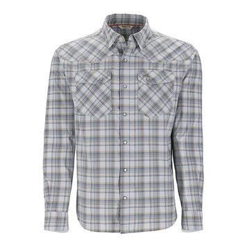 Сорочка Simms Brackett Shirt Sterling Plaid L (13487-1342-40) 2311441 фото