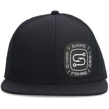 Кепка Simms Flatbill Cap Black (14040-001-00) 2261745 фото