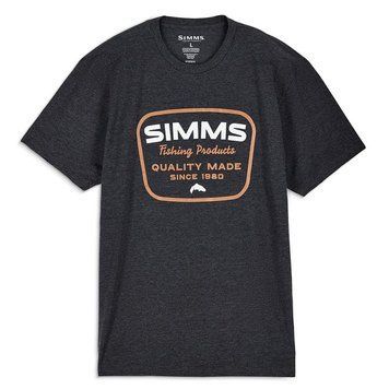 Футболка Simms Stamp Lock T-shirt Charcoal Heather S (14509-086-20) 2366505 фото