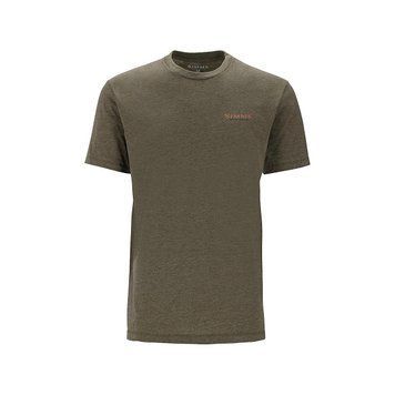Футболка Simms Let It Fly T-Shirt Military Heather XL (14278-914-50) 2311533 фото