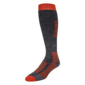 Носки Simms Merino Midweight OTC Sock Carbon XL (13142-003-50) 2155037 фото